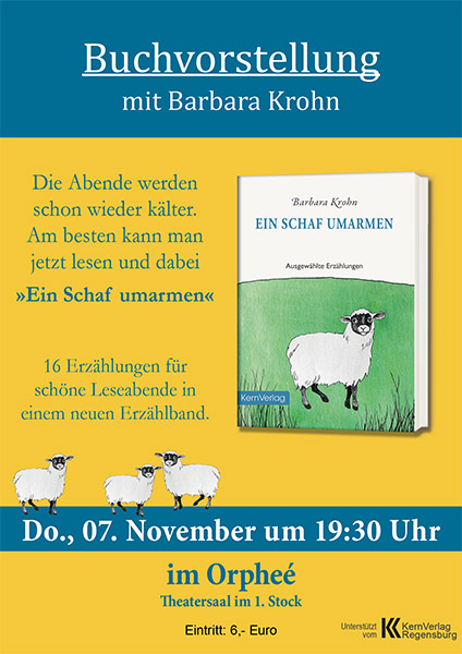 Ein Schaf umarmen